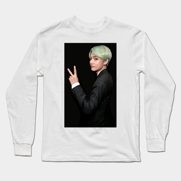 BTS Fan Long Sleeve T-Shirt by suzyhager